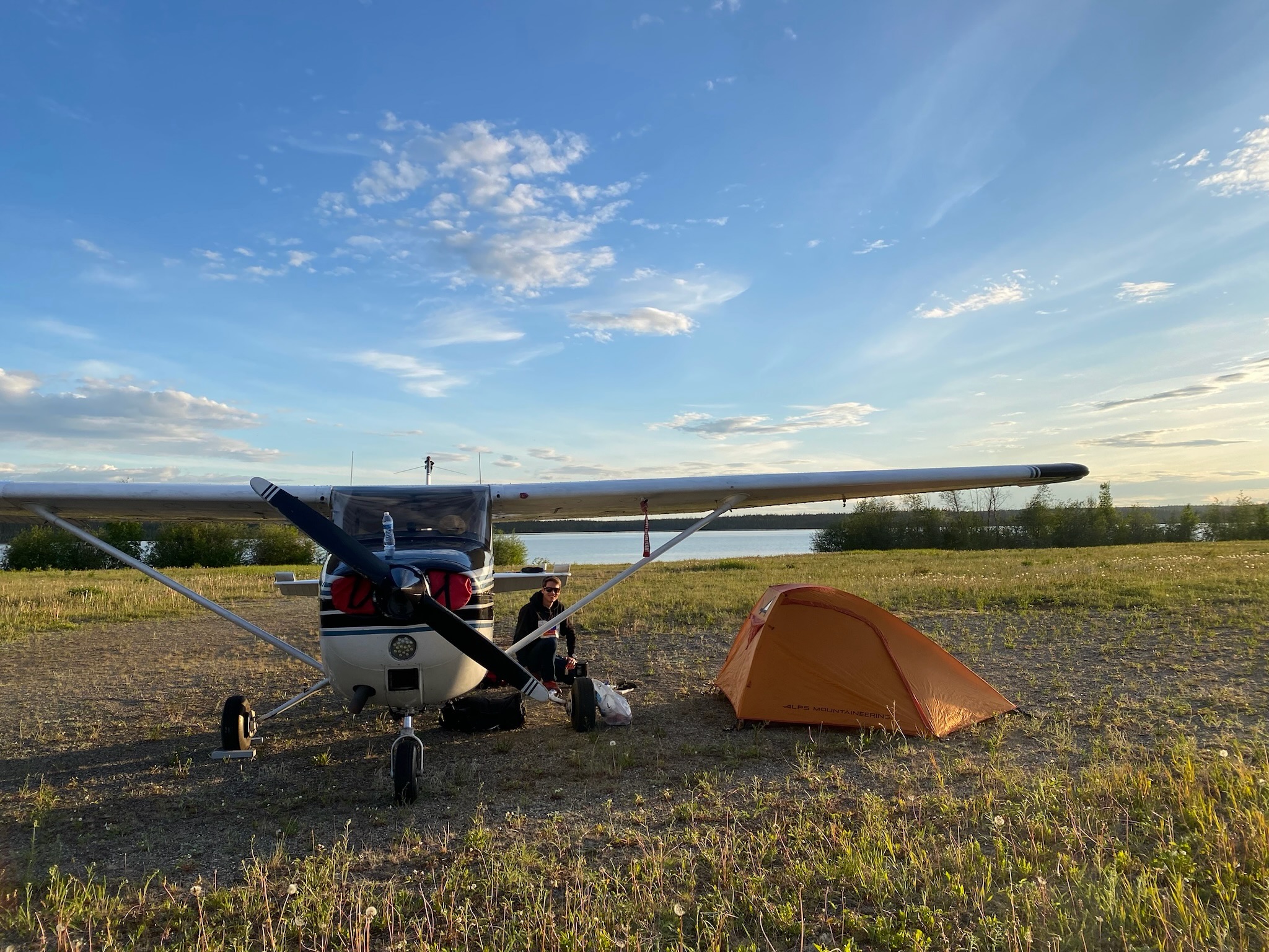 Camping at Watson Lake