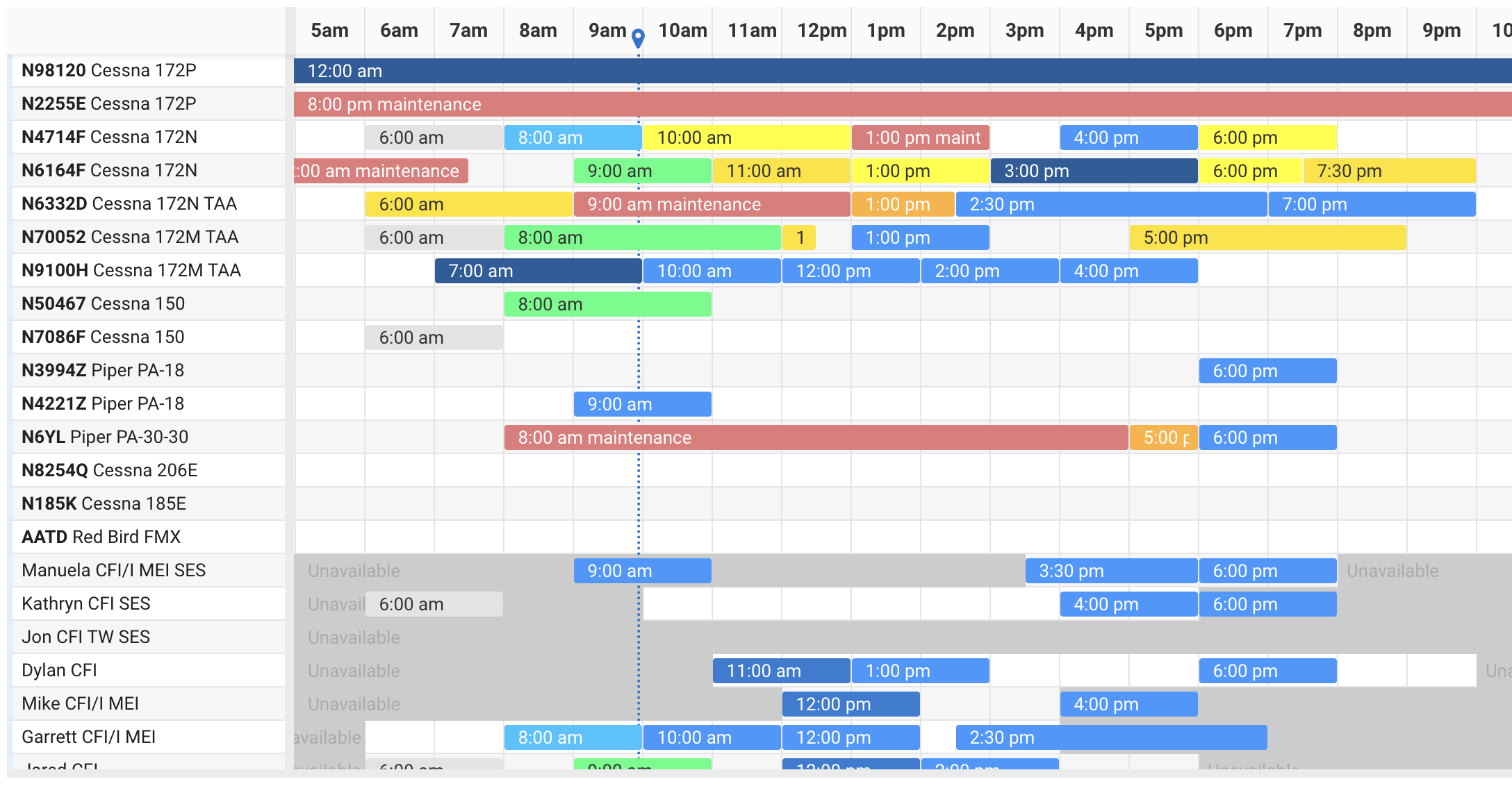 Flight Schedule