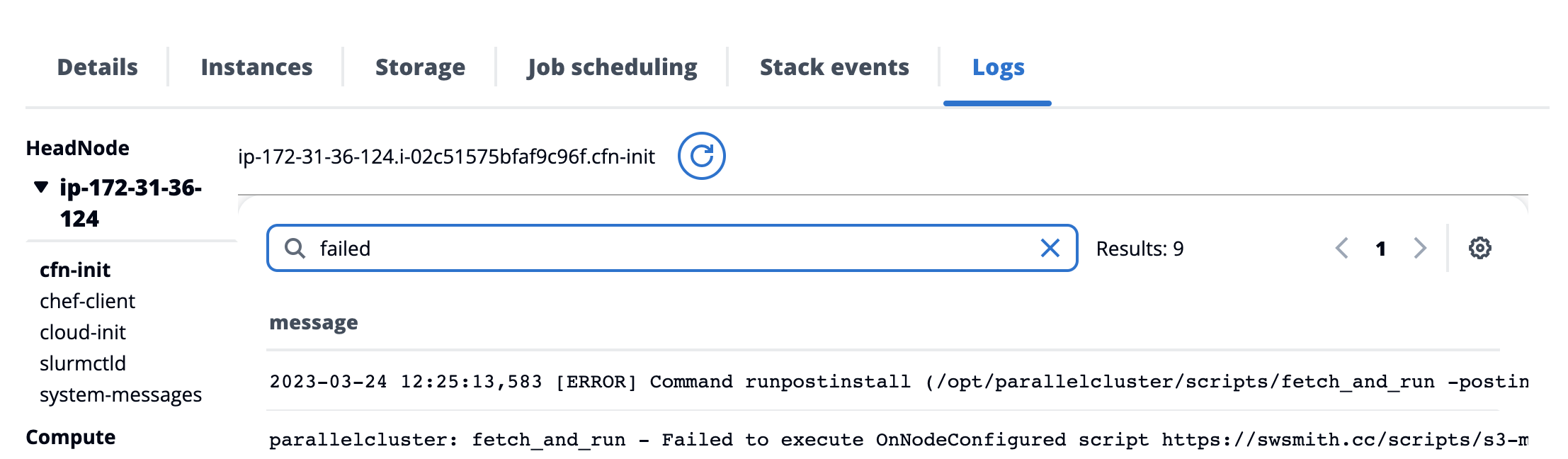 cfn-init log