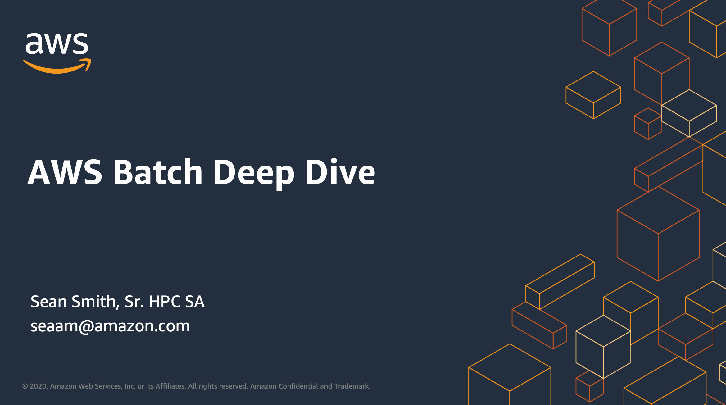 AWS Batch Deep Dive